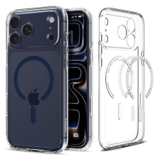 Spigen ULTRA HYBRID MAG MAGSAFE iPhone 17 Pro készülékhez tok átlátszó/mélykék tok és táska