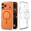 Spigen ULTRA HYBRID MAG MAGSAFE iPhone 17 Pro készülékhez tok átlátszó/narancs