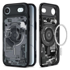 Spigen ULTRA HYBRID MAG MAGSAFE tok iPhone Air Zero One készülékhez fekete tok és táska