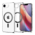 Spigen ULTRA HYBRID MAG műanyag telefonvédő (ütésállóság, légpárnás keret, karbon minta, MagSafe) ÁTLÁTSZÓ Apple iPhone 16e
