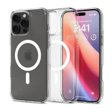 Spigen ULTRA HYBRID MAG műanyag telefonvédő (ütésállóság, légpárnás keret, MagSafe) ÁTLÁTSZÓ tok és táska