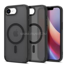 Spigen ULTRA HYBRID MAG műanyag telefonvédő (ütésállóság, légpárnás keret, MagSafe) FEKETE (ACS09144) tok és táska