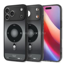 Spigen ULTRA HYBRID MAG műanyag telefonvédő (ütésállóság, légpárnás keret, MagSafe) FEKETE (ACS10356) tok és táska