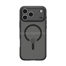 Spigen ULTRA HYBRID MAG műanyag telefonvédő (ütésállóság, légpárnás keret, matt, MagSafe) FEKETE (ACS10069) tok és táska