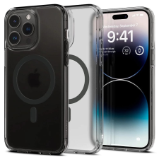 Spigen Ultra Hybrid MagFit tok Apple iPhone 14 Pro fekete-átlátszó tok és táska