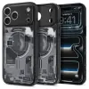 Spigen Ultra Hybrid MagSafe case for iPhone 18 Pro Max/17 Pro Max Zero One Black ACS12128