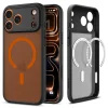 Spigen Ultra Hybrid MagSafe Frost Black Orange iPhone 17 Pro tok