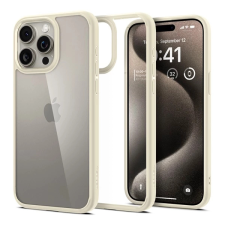 Spigen Ultra Hybrid Mute Apple iPhone 15 Pro tok bézs tok és táska