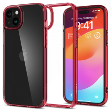 Spigen Ultra Hybrid Red Crystal iPhone 15 tok és táska