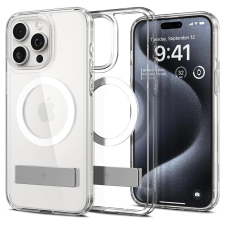 Spigen Ultra Hybrid S (MagFit) iPhone 15 Pro tok átlátszó-fehér (ACS06722) (ACS06722) tok és táska