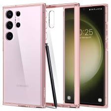 Spigen ULTRA HYBRID Samsung Galaxy S23 Ultra rózsaszín tok tok és táska