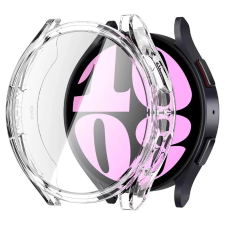 Spigen Ultra Hybrid szilikon védőkeret Samsung Galaxy Watch 6 (40mm) átlátszó okosóra kellék