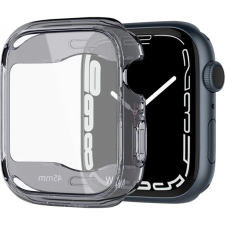 Spigen Ultra Hybrid tok Apple Watch 7 45mm szürke okosóra kellék