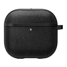 Spigen Urban Fit AirPods 4 tok, Black, fekete fülhallgató, fejhallgató tok