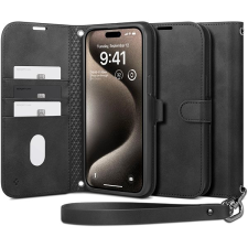 Spigen Wallet S Pro iPhone 15 Pro Max fekete tok tok és táska