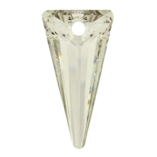 Spike Pendant- Swarovski medál - Silver Shade- ezüst -28 mm medál