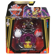 Spin Master Bakugan Starter Pack Dragonoid Titanium Hammerhead Butterclaw játékfigura