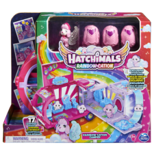 Spin Master Hatchimals Szivárványos kisbusz (6064457) játékfigura