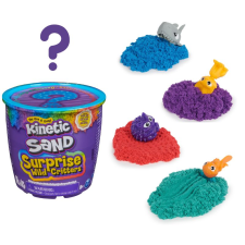 Spin Master Kinetic Sand Wild Critters meglepetés Homokgyurma szett 112g - Meglepetés szín (6066956) kreatív és készségfejlesztő