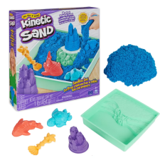 Spin Master Kinetikus homok készlet 1 kg - Kék gyurma