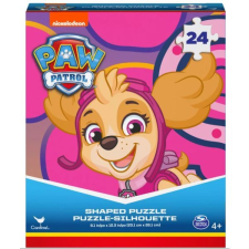 Spin Master Mancs Őrjárat: Skye alakú puzzle - 24 darabos puzzle, kirakós