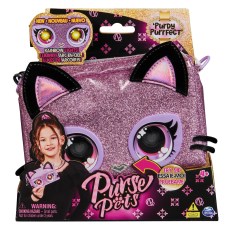 Spin Master Purse Pets Interaktív állatos táska - Purdy Purrfect cica