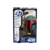 Spin Master Star Wars 4D Build  Boba Fett sisak modell