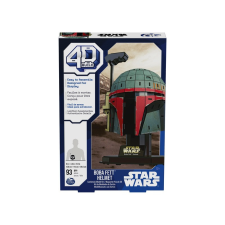 Spin Master Star Wars 4D Build  Boba Fett sisak modell puzzle, kirakós
