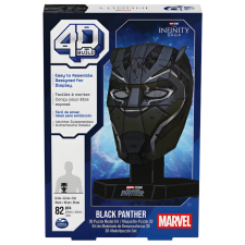 SPINMASTER Marvel: Fekete Párduc maszk 4D puzzle 82db-os puzzle, kirakós