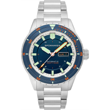 Spinnaker SP-5099-44 Mens Watch Hass Automatic Diver 43mm 30ATM, karóra