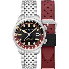 Spinnaker SP-5121-11 Mens Watch Bradner GMT Automatic 42mm 18ATM, karóra