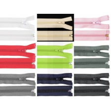  Spirálcipzár 50 cm - 10 szín rövidáru