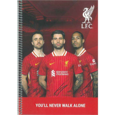 Spirálfüzet A4 Liverpool FC "Szoboszlai Dominik" 60 lap kockás füzet