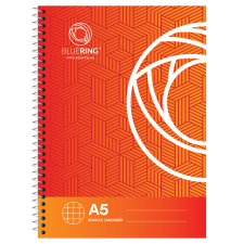  Spirálfüzet A5, 70lap Bluering® kockás füzet