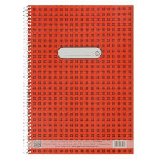  Spirálfüzet A/4 70 lapos kockás füzet