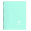  Spirálfüzet Clairefontaine Koverbook Blush A/5 80 lapos PP borítású vonalas menta