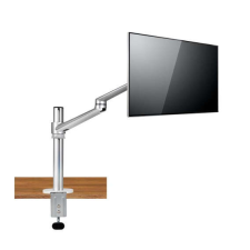 Spire Arm Basic 68,6 cm (27") Ezüst, Fehér Asztali tv állvány és fali konzol