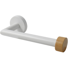 Spirella IANA, acél, bambusz, fehér fürdőszoba kiegészítő