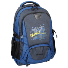 Spirit : Crew kék és szürke lekerekített iskolatáska, hátizsák iskolatáska