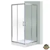  Spirit Mátrix 80x80 cm szögletes zuhanykabin, zuhanytálcával