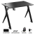 Spirit of Gamer gamer asztal - headquarter 200 (mdf lap, fém lábak, fekete, 113 x 60 x 1,8 cm)