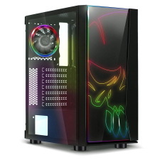 Spirit of Gamer Ghost One Számítógépház - Fekete számítógép ház