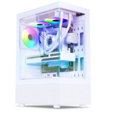 Spirit of Gamer Spectra Artic táp nélküli ablakos ház fehér (8302RAW) (8302RAW) számítógép ház