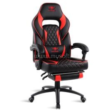 Spirit of Gamer szék - MUSTANG Red (állítható dőlés/magasság; kihajtható lábtartó; max.120kg-ig, piros) (SPIRIT_OF_GAMER_SOG-GCMRE) forgószék