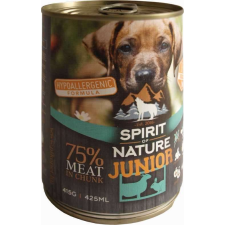 Spirit of Nature Dog Junior bárány- és nyúlhúsos konzerv 415g kutyaeledel