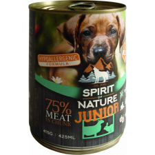  Spirit of Nature Dog Junior HYPOALLERGEN konzerv Bárány&#038;Nyúl 415g kutyaeledel