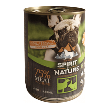  Spirit of Nature Dog konzerv Bárányhússal és nyúlhússal – 24×415 g kutyaeledel