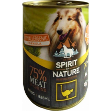 Spirit of Nature Dog konzerv Strucchússal 12x800g kutyafelszerelés