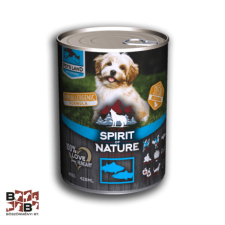  Spirit of Nature Dog Konzerv tonhallal és lazaccal 415 g kutyaeledel