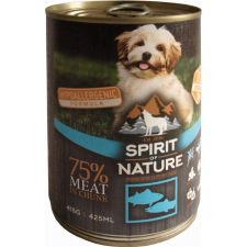 Spirit of Nature Dog konzerv Tonhallal és lazaccal 6x415g kutyafelszerelés